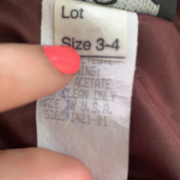 Vintage Zum Zum Halter Chantilly Dress - Picture 10 of 13